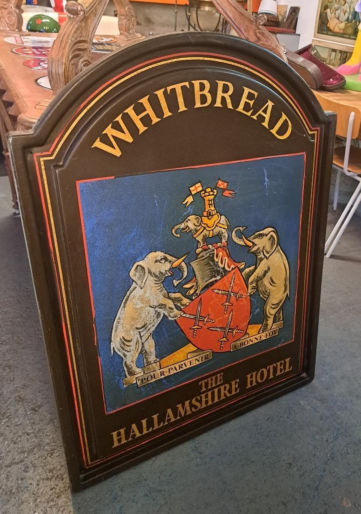 Originele Engelse pub borden mooi voor een horeca interieur, Antiek en Kunst, Curiosa en Brocante, Ophalen