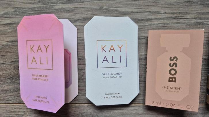 Set 9 parfum proefjes tester monsters Kayali Mugler Chloe, Sieraden, Tassen en Uiterlijk, Uiterlijk | Parfum, Nieuw, Ophalen of Verzenden