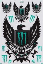 Monster Energy Army stickervel #2, Verzamelen, Stickers, Nieuw, Overige typen, Verzenden