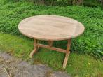 vintage oude klaptafel houten ronde tafel, Ophalen