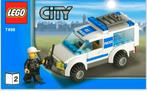 Politieauto Lego City 7498, Kinderen en Baby's, Speelgoed | Duplo en Lego, Ophalen of Verzenden, Zo goed als nieuw, Complete set