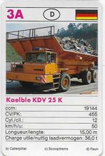 B351 autokaartje 3a kaelble kdv 25 k, Ophalen of Verzenden, Zo goed als nieuw, Auto's