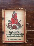 Fjodor Dostojewskij Die Legende vom Grossinquisitor 1919, Boeken, Taal | Duits, Gelezen, Fjodor Dostojewskij, Ophalen of Verzenden