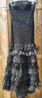 Zwarte Baljurk met Pailletten maximoda Maat M, Kleding | Dames, Maat 38/40 (M), Zwart, Ophalen of Verzenden, Zo goed als nieuw