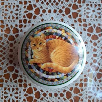 Ivory Cats Bakje Suikerpot Asbak Lesley Anne Ivory Kat 1995 beschikbaar voor biedingen