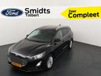 Ford FOCUS Wagon EcoBoost 125 pk Titanium X | Camera | LED |, 65 €/maand, Gebruikt, Zwart, Origineel Nederlands