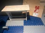 Houten Stoel/Tafel - Landelijke Stijl, Gebruikt, Wit, Ophalen of Verzenden, Eén