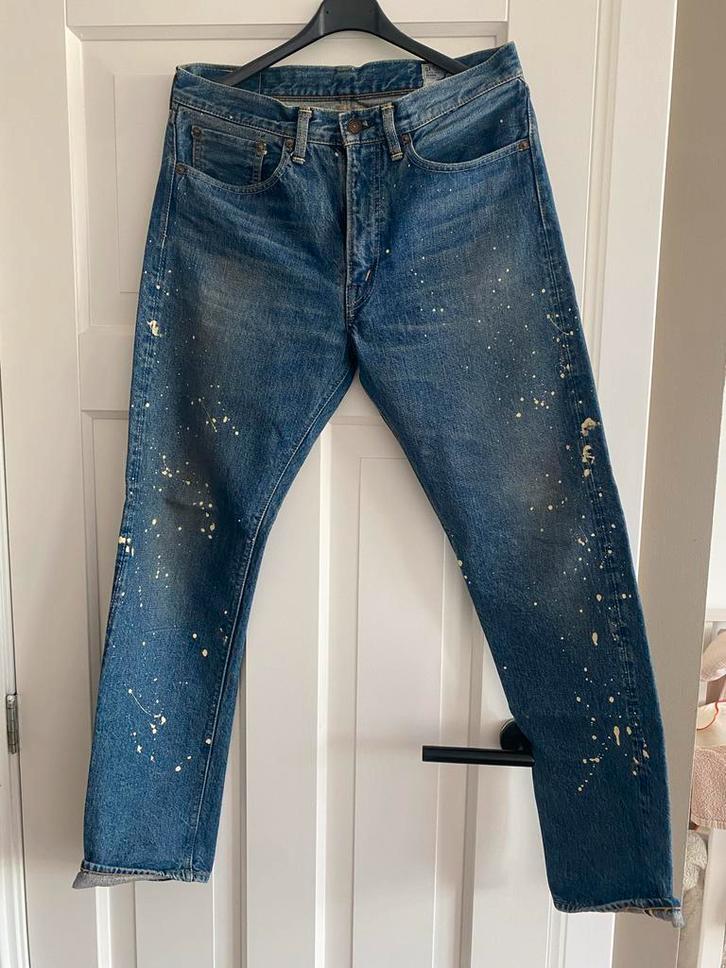 Orslow Jeans - Vintage Look, Kleding | Heren, Spijkerbroeken en Jeans, Gedragen, Overige jeansmaten, Blauw, Ophalen of Verzenden