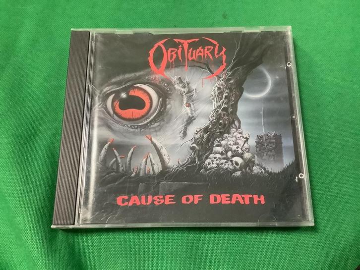 Obituary-Cause Of Death cd (rare!), Cd's en Dvd's, Cd's | Hardrock en Metal, Gebruikt, Ophalen of Verzenden