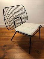 Menu WM String lounge chair, vintage design, Huis en Inrichting, Fauteuils, Ophalen of Verzenden, Metaal, Zo goed als nieuw