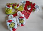 Nieuw! The Grinch kerst set (sloffen 35/36, mokken, make-up), Diversen, Kerst, Ophalen of Verzenden, Nieuw