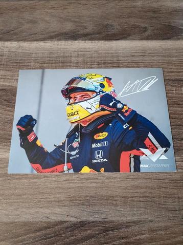 Te koop max verstappen fanshop kaart 