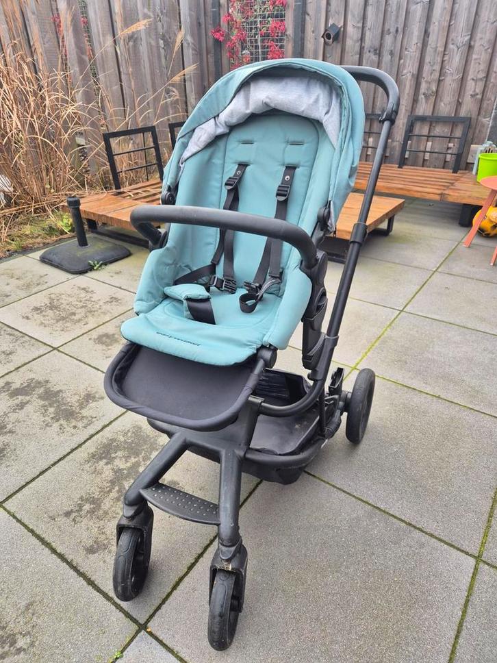 Harvey2 groen Duowagen Compleet - 2 zitjes en babybak, Kinderen en Baby's, Kinderwagens en Combinaties, Gebruikt, Combiwagen, Overige merken