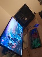 Ryzen 5 1600/GTX 1050 TI 4G/32inch/HDD/SSD/16Gram/ Fortnite/, Ophalen, Virtual Reality, Zo goed als nieuw, Met videokaart