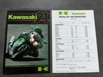 Kawasaki 1991 motorfietsen motor folder met prijslijst, Ophalen of Verzenden, Overige merken