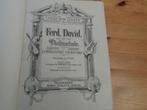 Ferd. David - violinschule band 1 op. 44, Gebruikt, Klassiek, Ophalen of Verzenden, Viool of Altviool