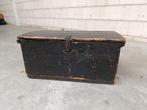 Houten antieke vintage kist, Huis en Inrichting, Woonaccessoires | Kisten, Ophalen, Minder dan 50 cm, Gebruikt, 50 tot 100 cm