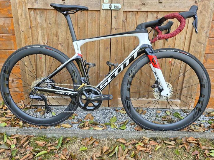 Scott Foil 10 HMF, Fietsen en Brommers, Fietsen | Racefietsen, Zo goed als nieuw, Meer dan 20 versnellingen, 28 inch, Carbon, 49 tot 53 cm