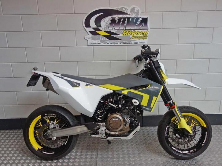 HUSQVARNA 701 SUPERMOTO (bj 2021), Motoren, Motoren | Husqvarna, Bedrijf, SuperMoto, meer dan 35 kW, Motorrijbewijs A