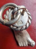 Massief zilver handgesmede kettinghanger.S.R.WIEN. 67gr!, Antiek en Kunst, Ophalen of Verzenden