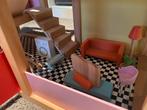 Compleet Poppenhuis met Accessoires, Ophalen, Zo goed als nieuw, Poppenhuis