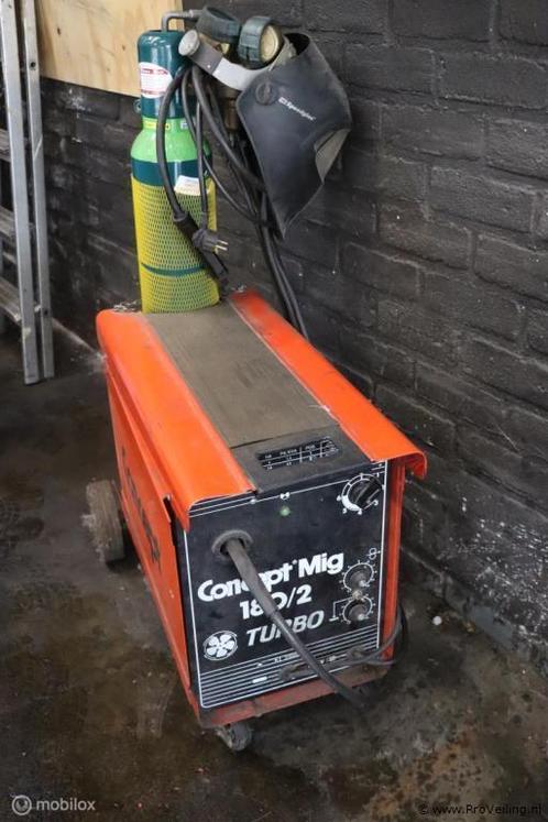 Online Veiling: Concept Mig 180/2 Turbo lasapparaat, Doe-het-zelf en Verbouw, Gereedschap | Lasapparaten, Gebruikt