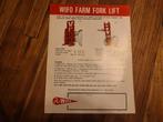 Tractor folder WIFO farm fork lift, Ophalen of Verzenden