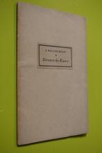 Sirenische Kunst A.Roland Holst, 1946 num.excempl., Gelezen, Ophalen of Verzenden, A.Roland Holst, Eén auteur