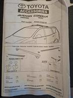 Dakdrager Toyota Avensis/Corolla, Auto diversen, Ophalen of Verzenden, Nieuw