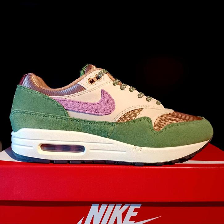 Nike Air Max 1 Treeline - 43, Kleding | Heren, Schoenen, Nieuw, Sneakers of Gympen, Overige kleuren, Ophalen of Verzenden