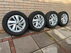 15 inch ORG VW polo velgen met zomerbanden 5x100, Ophalen, 15 inch, Banden en Velgen, 185 mm