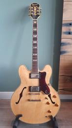 Epiphone Sheraton 2002 Natural, Muziek en Instrumenten, Snaarinstrumenten | Gitaren | Elektrisch, Ophalen, Gebruikt, Epiphone