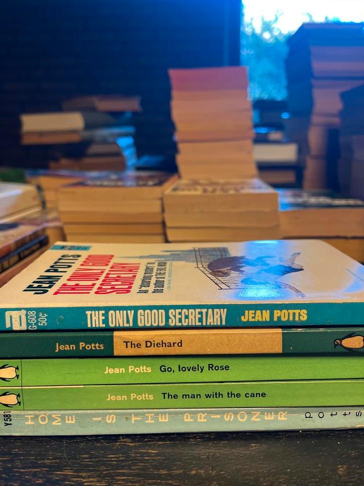 Jean Potts Boeken - Diverse Titels, Boeken, Detectives, Gelezen, Ophalen of Verzenden