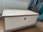 Authentieke oude houten kist, Huis en Inrichting, Woonaccessoires | Kisten, Ophalen, Gebruikt, 100 tot 150 cm, 50 tot 75 cm