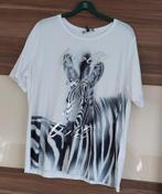 Shirt met Zebra erop, Ophalen of Verzenden, Nieuw, Wit, Shirt of Top