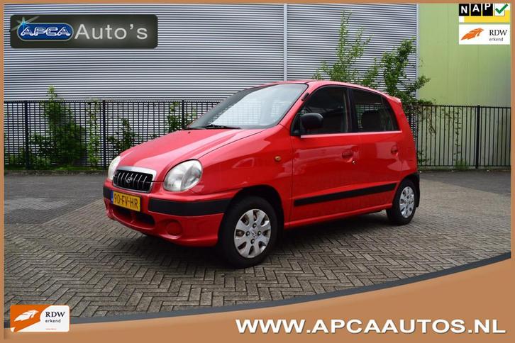 Hyundai Atos Spirit 1.0i SLX 3 mnd GARANTIE APK 06-2026 NAP, Auto's, Hyundai, Bedrijf, Te koop, Atos, Elektrische ramen, Benzine