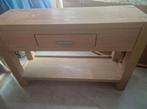 Moderne commode sidetabel dressoir  massief hout, Huis en Inrichting, Tafels | Sidetables, 100 tot 150 cm, Ophalen of Verzenden