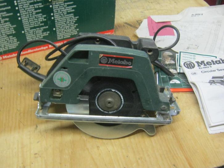 Metabo handcirkelzaag machine, Doe-het-zelf en Verbouw, Gereedschap | Zaagmachines, Zo goed als nieuw, Cirkelzaag, 1200 watt of meer