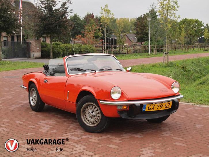 Triumph Spitfire 1500 Soft Top | Nederlandse auto | Zeer net, Auto's, Triumph, Bedrijf, Te koop, Spitfire, Open dak, Benzine, Cabriolet