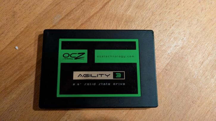 OCZ Agility 3 120GB SSD, Computers en Software, Harde schijven, Gebruikt, Laptop, Intern, SSD, SATA, Ophalen of Verzenden