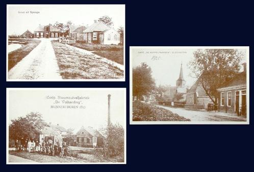 Ansichtkaarten Oldeholtpa Nijelamer Nijetrijne Zandhuizen, Verzamelen, Ansichtkaarten | Nederland, Ongelopen, Friesland, 1920 tot 1940