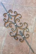 Smeedijzer ornament. Barok. Desgewenst aanpassingen mogelijk, Doe-het-zelf en Verbouw, Ophalen of Verzenden, Zo goed als nieuw