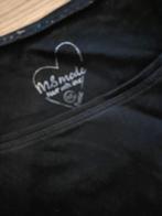 hemd zwart ms mode, Zwart, Maat 46/48 (XL) of groter, Ophalen of Verzenden, MS Mode