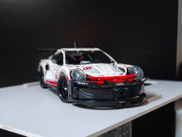 Lego Technic set – 42096 – Porsche 911 RSR - Compleet met Do beschikbaar voor biedingen