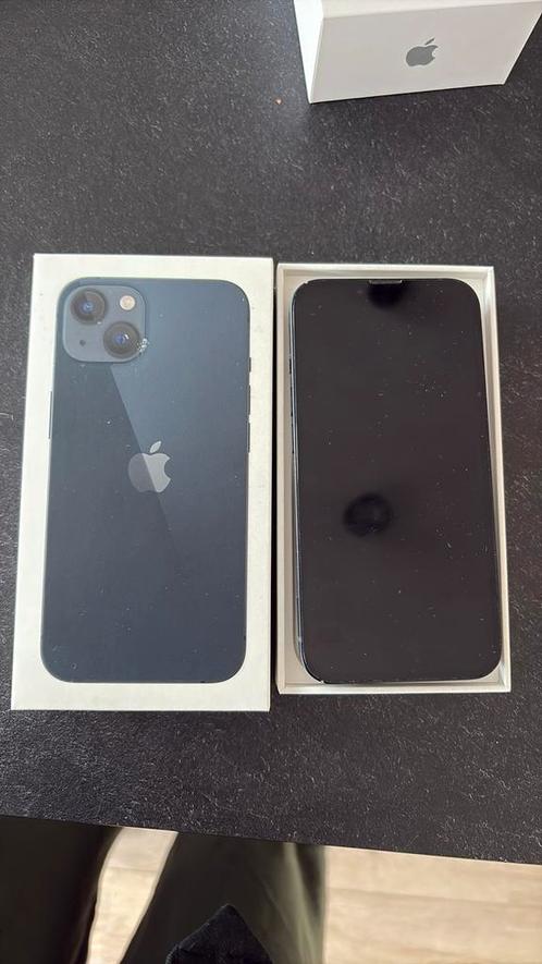 Iphone 13 Midnight 128GB, Telecommunicatie, Mobiele telefoons | Apple iPhone, Gebruikt, 128 GB, Zonder abonnement, iPhone 13, Zwart