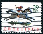 USA Verenigde Staten 2715 - Kerstzegel, Ophalen of Verzenden, Noord-Amerika, Gestempeld