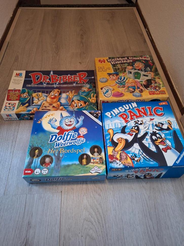 Diverse Bordspellen, Hobby en Vrije tijd, Gezelschapsspellen | Bordspellen, Gebruikt, Een of twee spelers, Drie of vier spelers