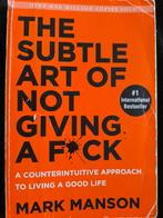 The Subtle Art of Not Giving a F*ck - Mark Manson, Ophalen of Verzenden, Gelezen, Overige onderwerpen, Mark Manson
