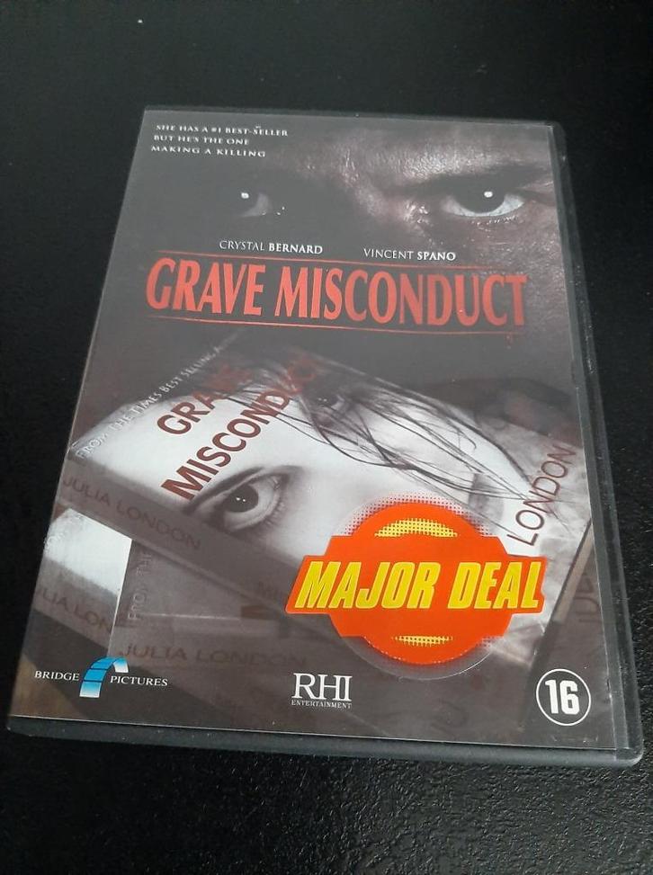 Grave misconduct, John Fleck, Dorian Harewood, Roxanne Hart!, Cd's en Dvd's, Dvd's | Thrillers en Misdaad, Gebruikt, Overige genres