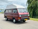 Volkswagen Kampeerauto 1.9D 1984 wegenbelastingvrij, Origineel Nederlands, 1540 kg, Te koop, Rood